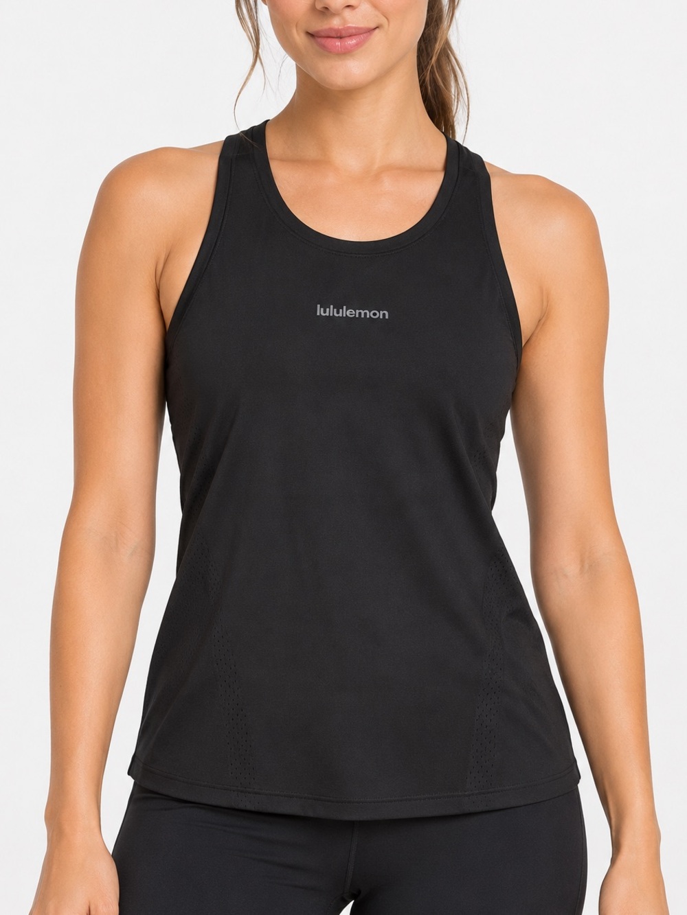 Lululemon Fast and Free Singlet Tank Top Women’s size XS Black Running athletic